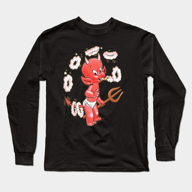 cartoon Long Sleeve T-Shirt by DelSy